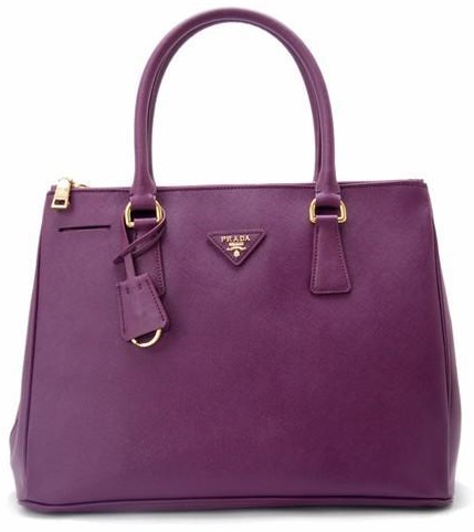 Prada Saffiano Bag Purple